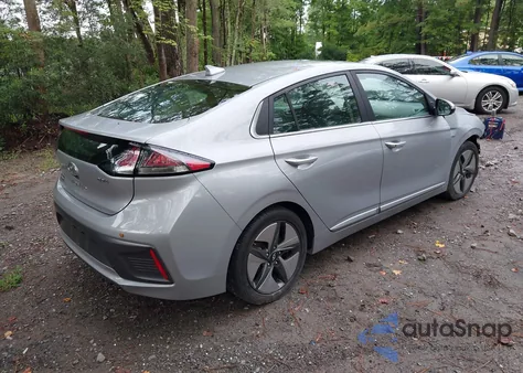 2020 Hyundai Ioniq Hybrid Sel z USA, uszkodzony, nr VIN KMHC85LC8LU211089